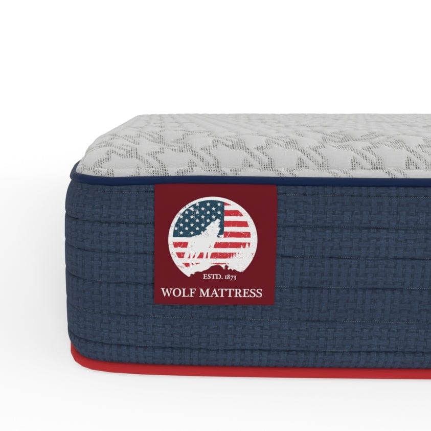 Wolf Mattress King 11-Inch Luna Memory Foam Hybrid Mattress, Plush Comfort, Medium Firm, Cool Touch, Anti-Microbial w/ Pocketed Coil System - Image 5