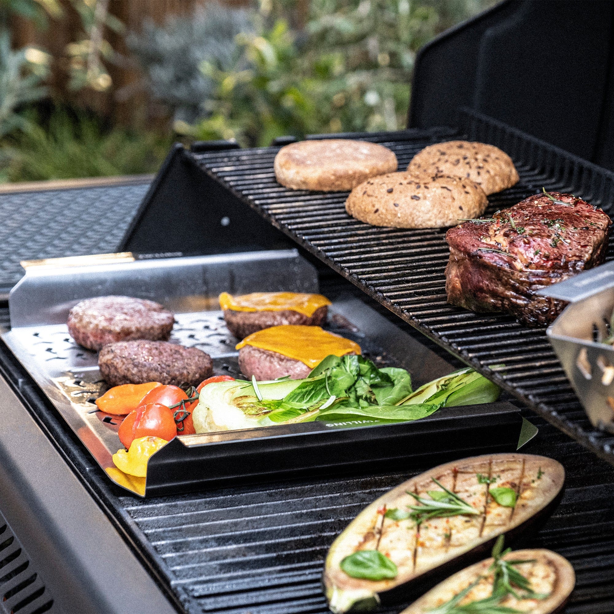 Zwilling BBQ+ Stainless Steel Grill Topper - Image 3