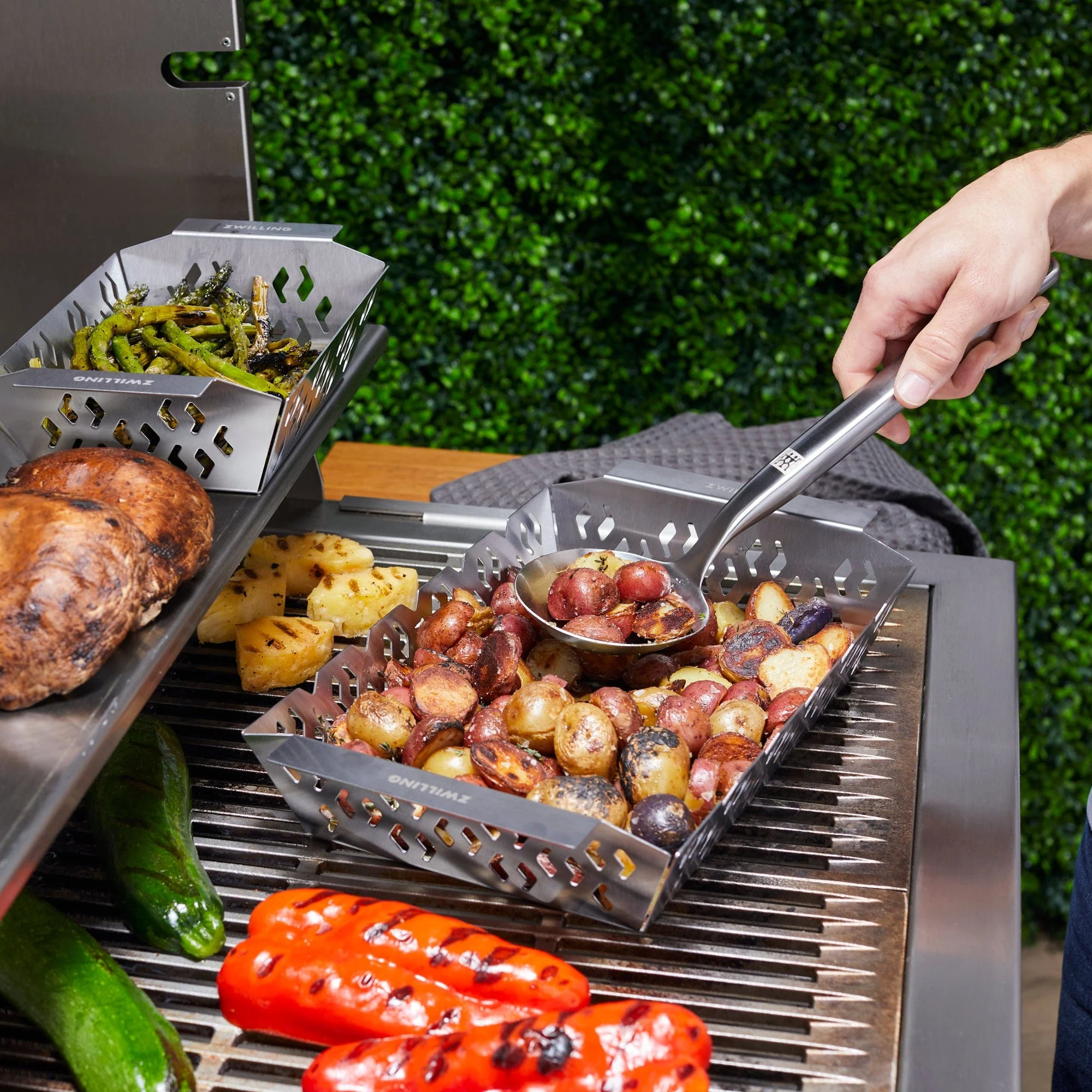 Zwilling BBQ+ Stainless Steel Serving Spoon - Image 3