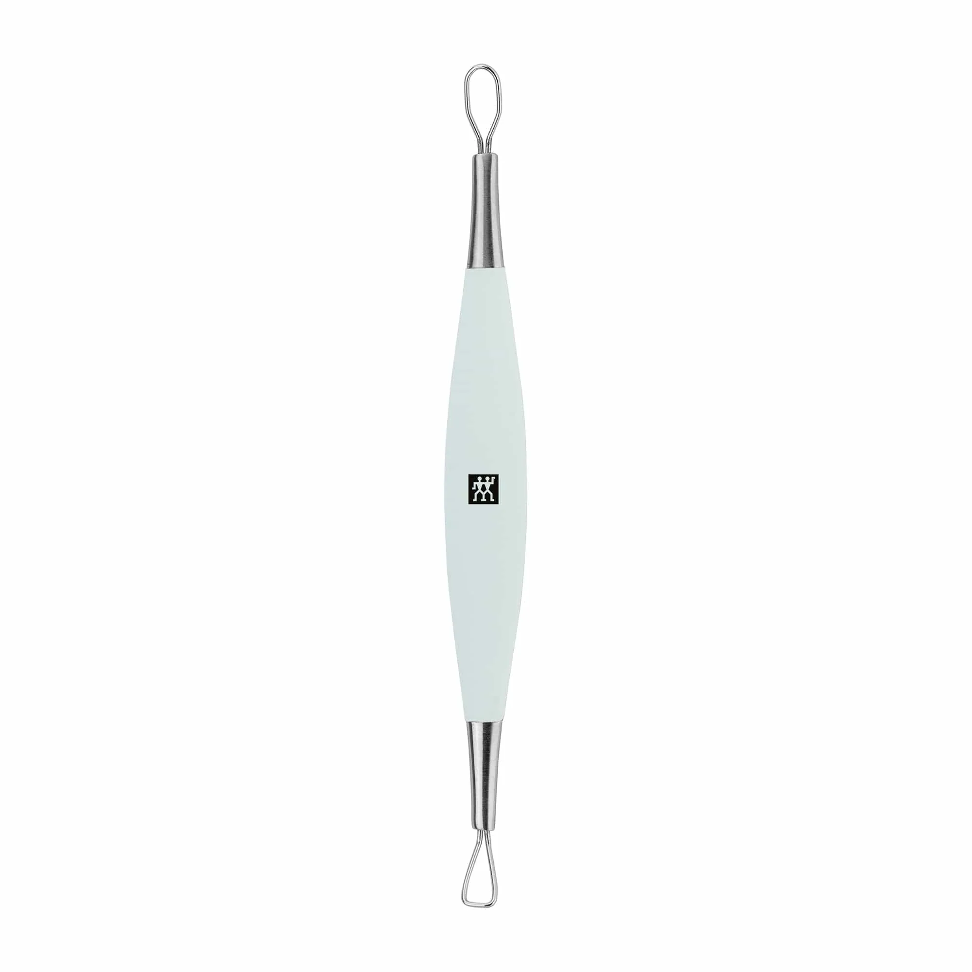 Zwilling Beauty Twinox Blackhead / Whitehead Remover, Professional Skin Care, Stainless Steel Loops, Ergonomic Soft Grip Handle, Premium Facial Care, Mint