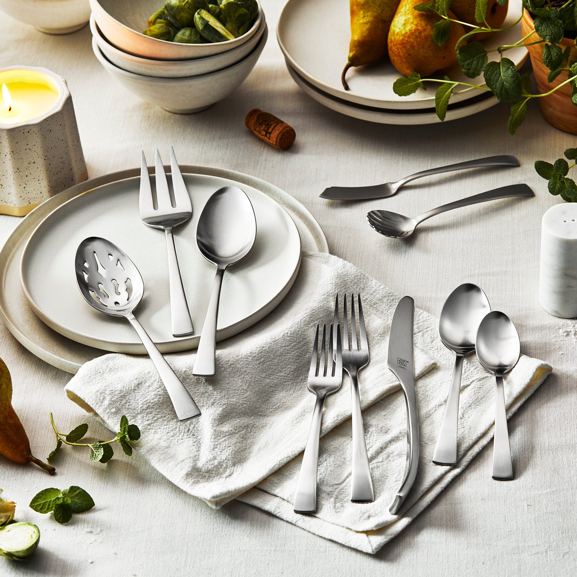 Zwilling Bellasera Satin 45-Piece Flatware Set - Image 4