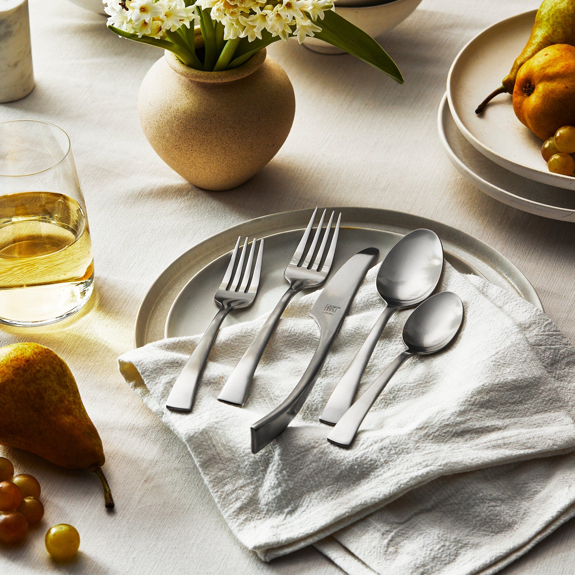 Zwilling Bellasera Satin 45-Piece Flatware Set - Image 5