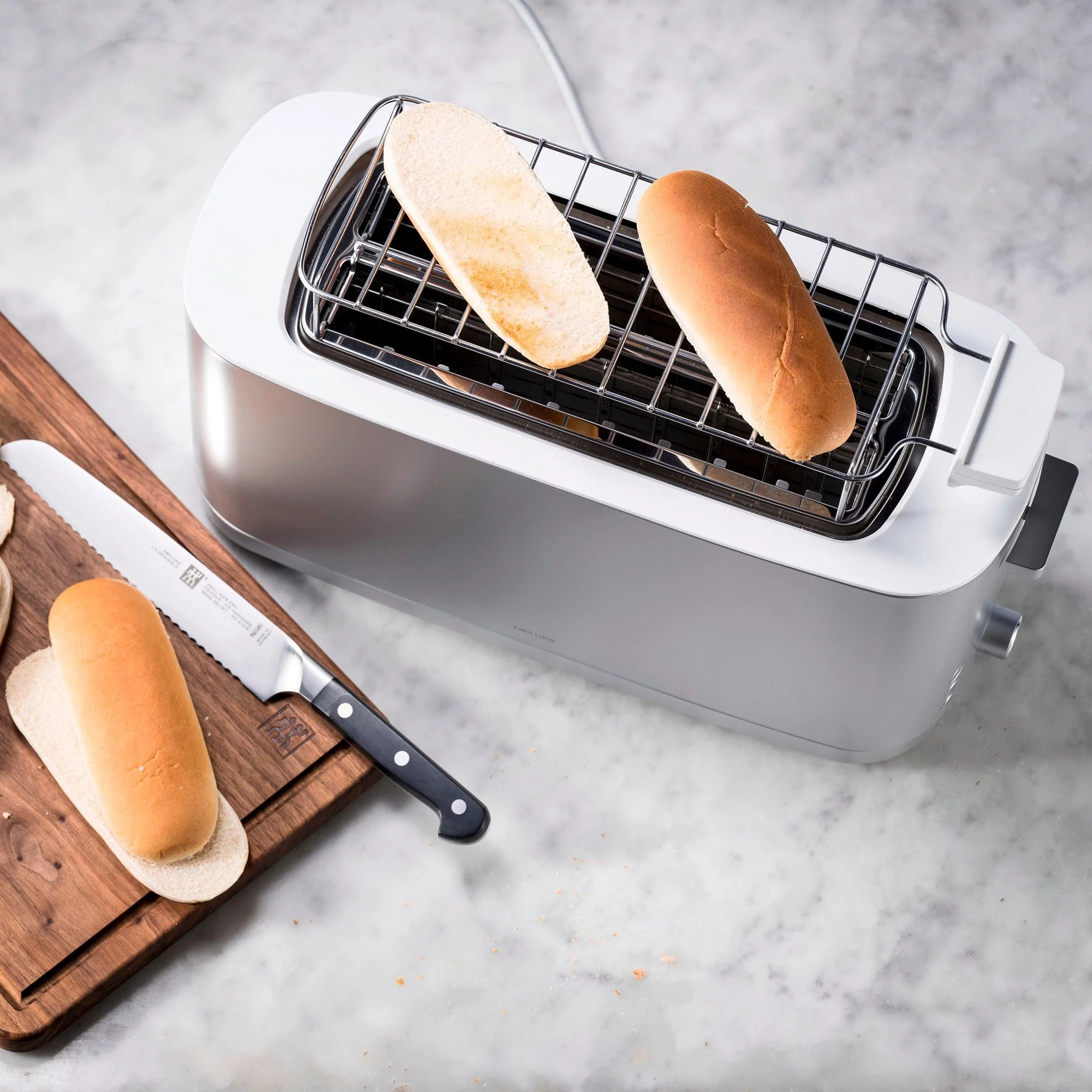Zwilling Enfinigy Toaster Bun Warmer - Long - White - Image 2