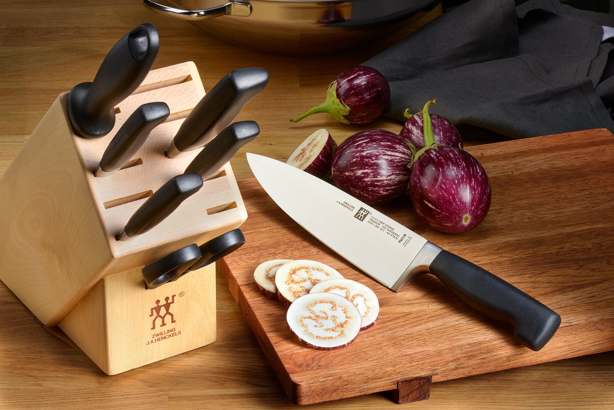 Zwilling Four Star Anniversary 8-pc Knife Block Set - Image 5