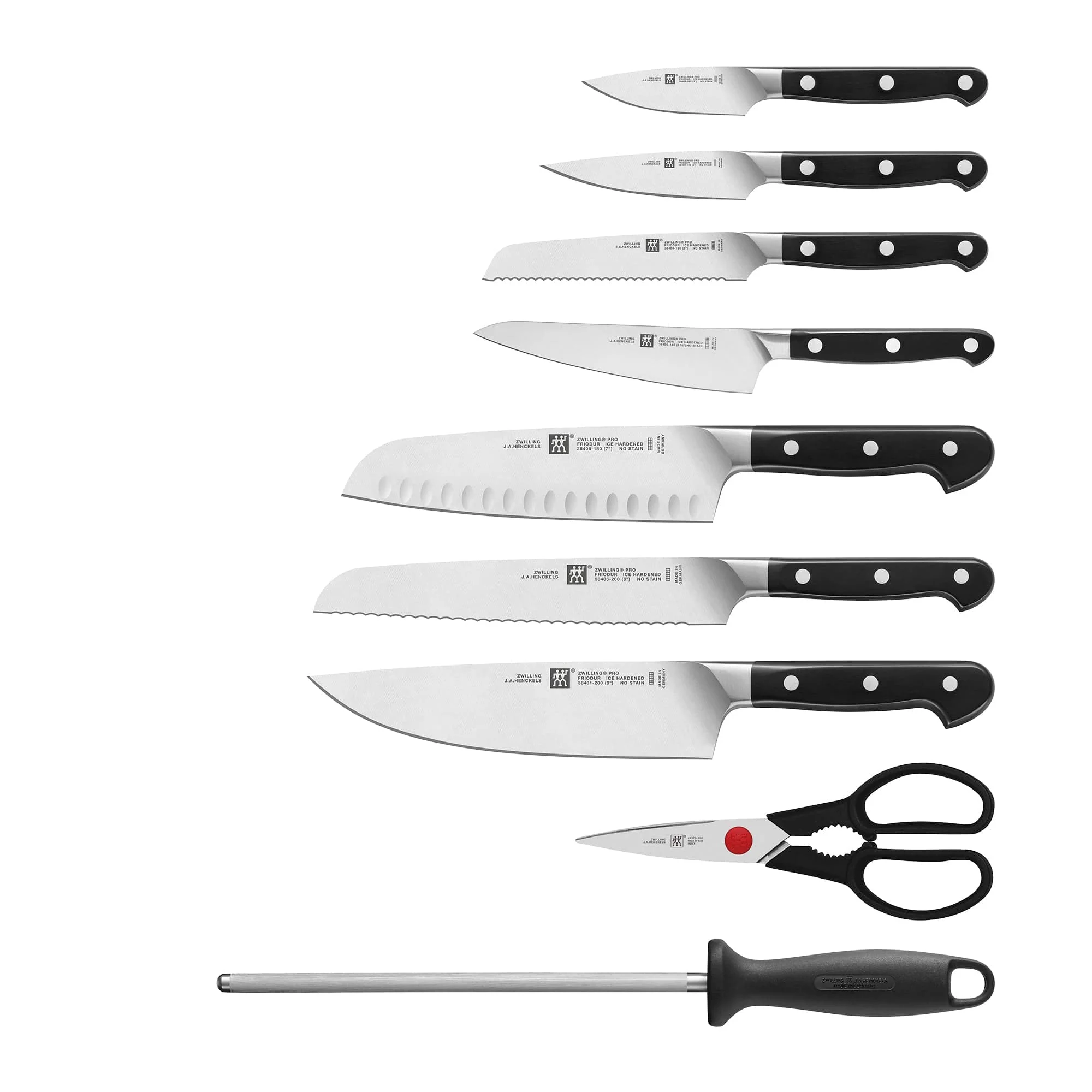 Zwilling Pro 10-pc Knife Block Set - Black - Image 2