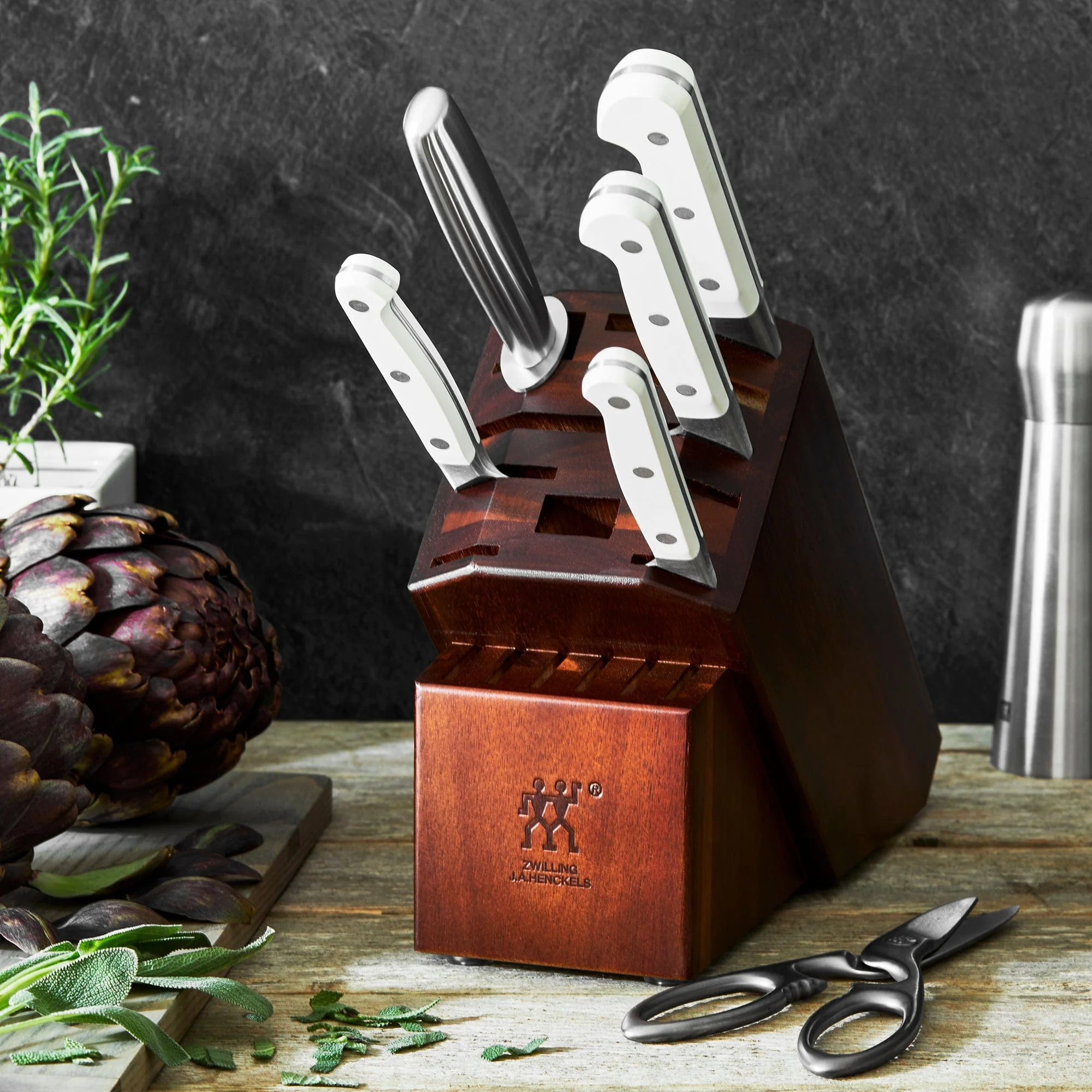 Zwilling Pro Le Blanc 7-pc Knife Block Set - Image 4