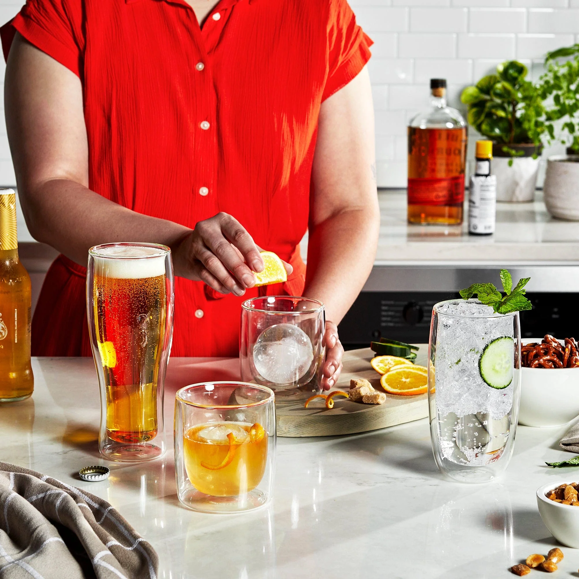 Zwilling Sorrento 2-pc Double-Wall Beer Glass Set - Image 6