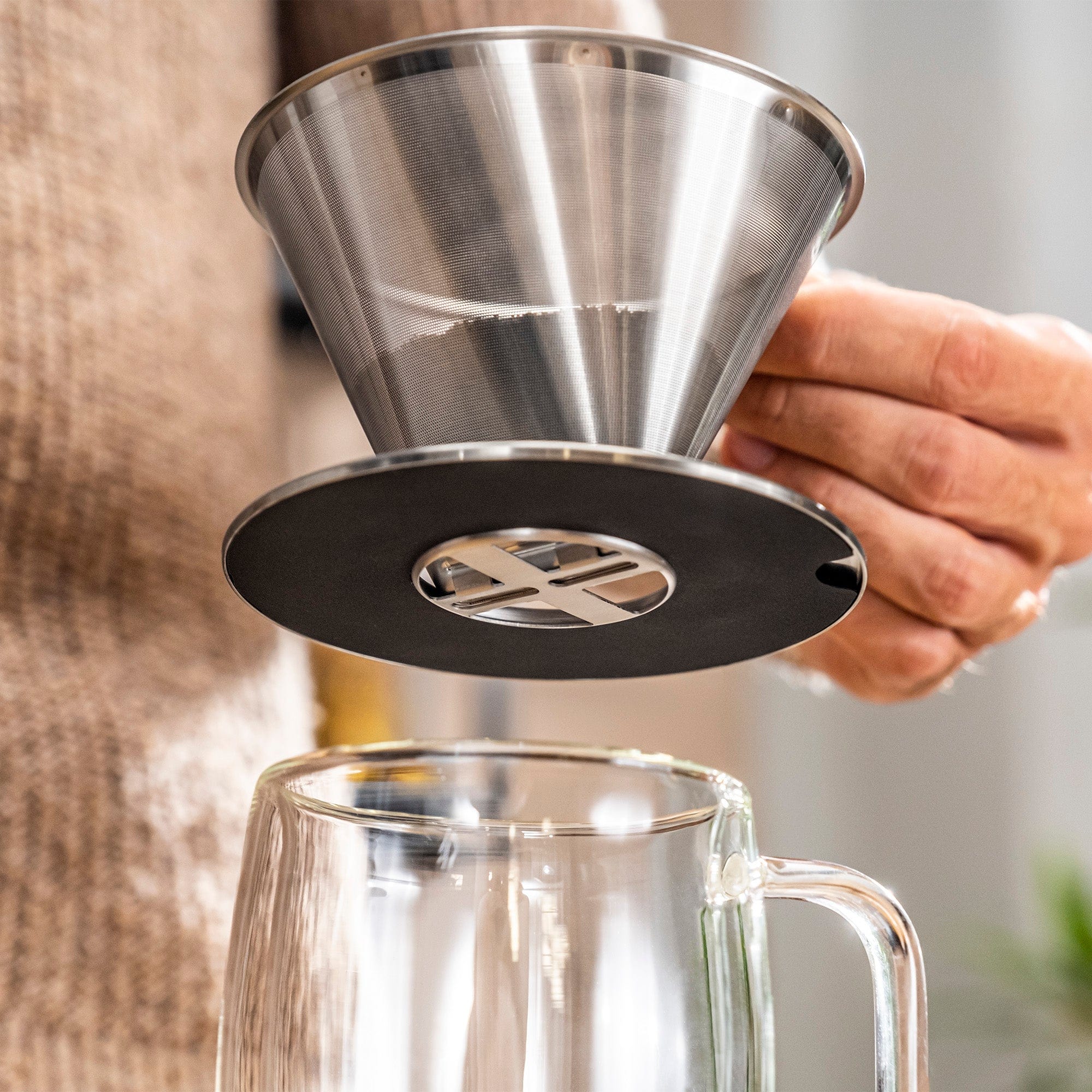 Zwilling Sorrento Stainless Steel Pour Over Coffee Dripper - Image 2