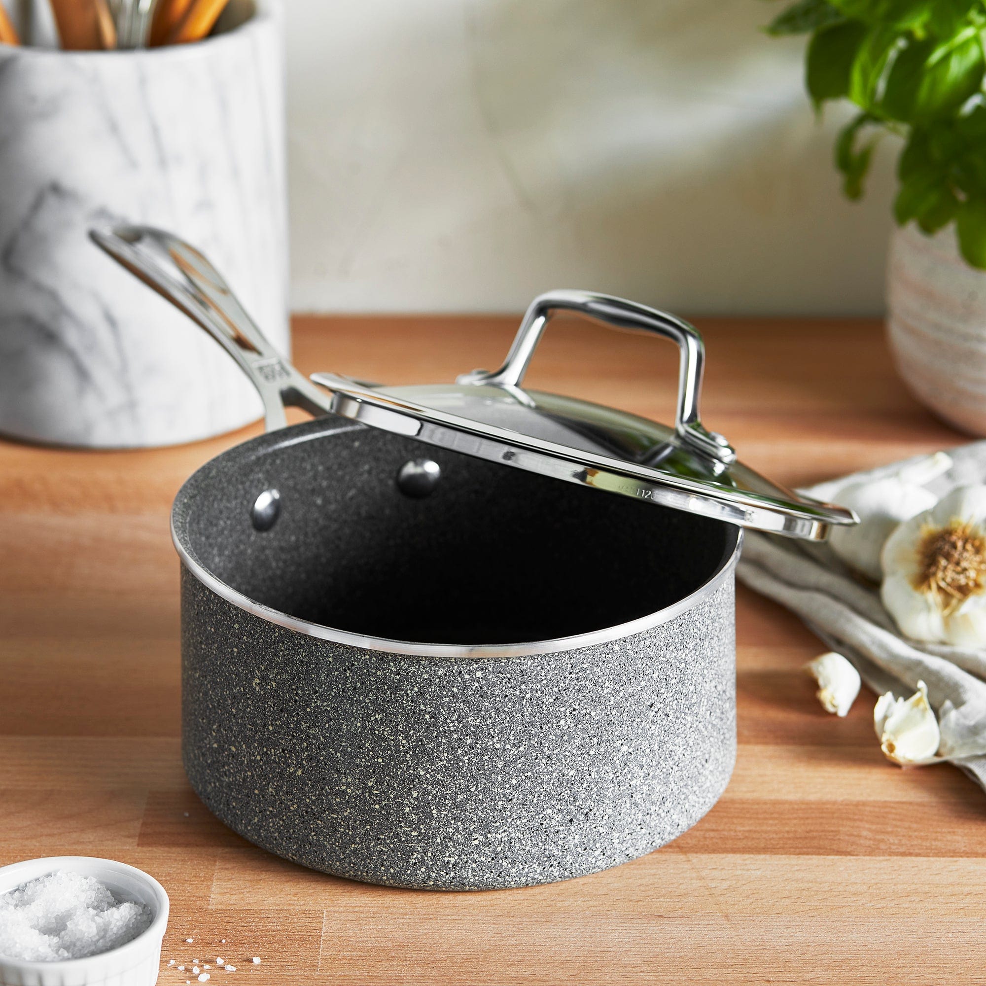 Zwilling Vitale 2-qt Aluminum Nonstick Saucepan with Lid - Image 5